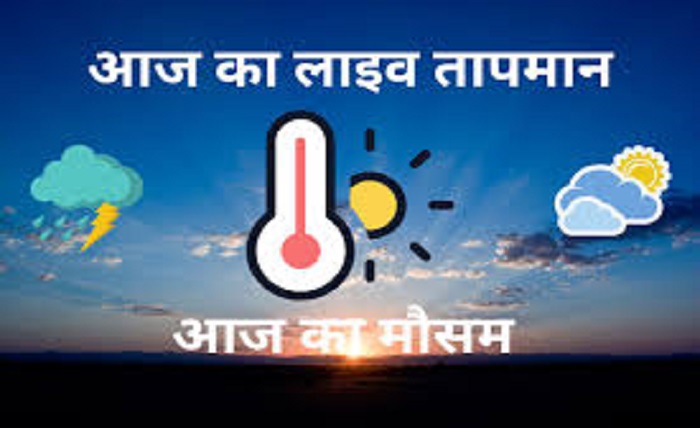 aaj ka tapman kitna hai